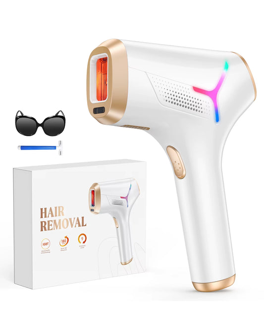 990000 Flashes Laser Hair Removal for Women and Men IPL Hair Removal Body Bikini and Facial Areas Painless Permanent Hairremoval